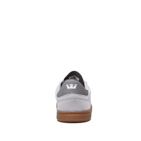 Supra Mens ELEVATE Lt Grey/gum Low Top Shoes | CA-31144